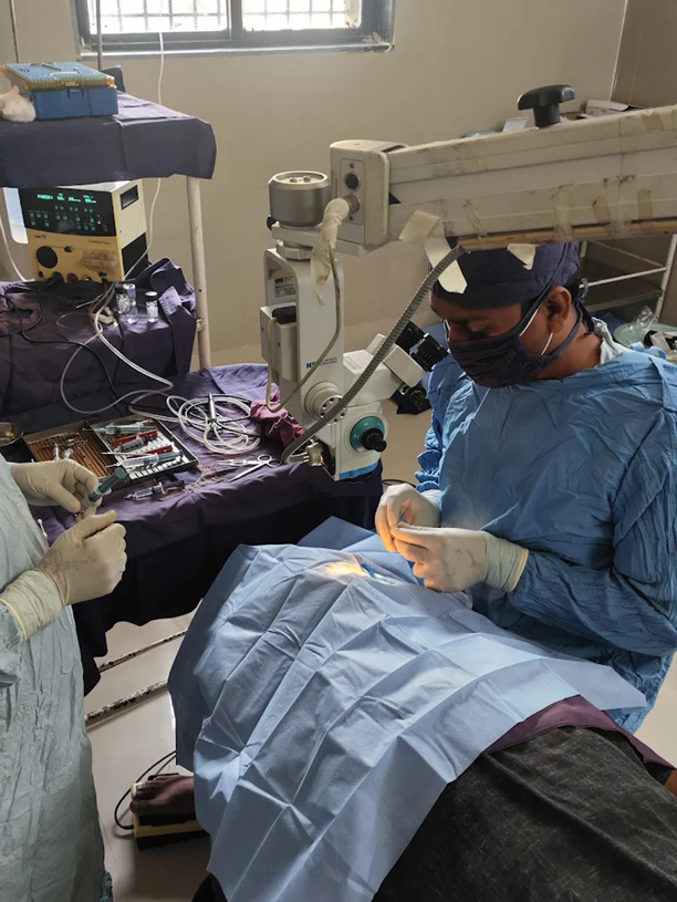 Laser Procedures at M.D. Patel Eye Hospital